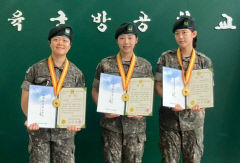 육군방공학교 '초급리더과정' 1기, 경북전문대 졸업생들 '1~3위' 차지