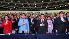 선관위 경고에도 국민의힘 당대표 후보들 신경전 계속
