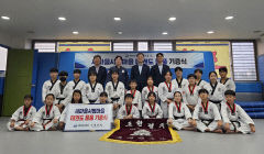 고양시 도원결의 태권도장, 코트디부아르에 도복 기증