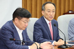 추경호, '尹 탄핵 청원 청문회' 野에 