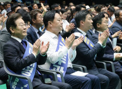 野 전당대회 제주 경선 이재명 압승…득표율 82.50%