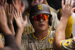 김하성 MLB 400안타 달성…한국인 중 추신수 이후 두 번째