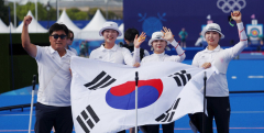 한국 여자양궁 단체전 '10연패' 신화