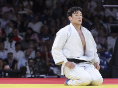 남자 유도 90kg급 한주엽 메달 획득 무산…패자부활전서 한판패