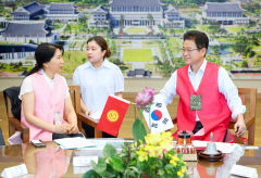 주한키르기스스탄 대사, 이철우 도지사 접견…