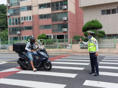 [포토뉴스] 영주경찰, PM·이륜차 합동 단속