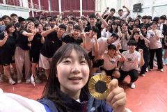 100번째 金·최연소 금메달리스트 반효진 환영식 