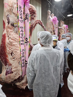 경북한우경진대회서 경주 최삼호 씨 최우수 농가 선정