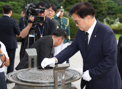 국민의힘, 우원식 국회의장 경축식 불참에 