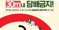 대구 금역구역 1천813곳으로 확대…흡연자 