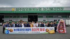 성주참외원예농협 매출 '쑥'…올해 첫 800억 달성