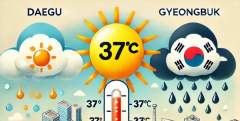 23일 대구 37도까지 치솟는다…경북 곳곳엔 소나기 예보