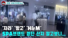 [시도때도없는 뉴스08.22] '자라' '망고' 'H&M' SPA브랜드 원단 산지 알고보니...