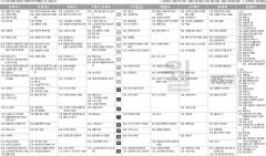 9월2일(월) TV 편성표