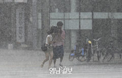 대구경북 최대 강수량 163.5㎜…