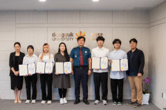 경주경찰서, 성범죄 예방·홍보 웹툰 제작 대학생에 감사장 수여