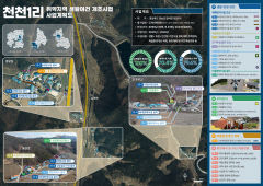 청송군 천천1리 취약지역 생활여건 개조사업 공무선정···18억원 확보