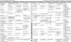 10월1일(화) TV 편성표