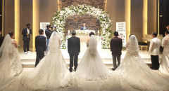 경북 장애인 부부 5쌍 합동결혼식…30~70대 부부 백년가약