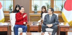 홍준표 대구시장, 일본·이스라엘 대사 만나 협력관계 논의