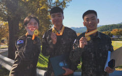 경운대 이민재·김송희·김선중 소위, 장교 지휘참모과정 1·2·3등 휩쓸어