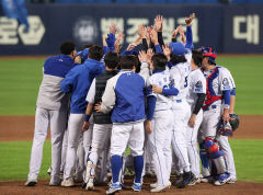 삼성, 올해 정규시즌 '팀실책 최소·팀홈런 185개 1위·신구 조화' 활약