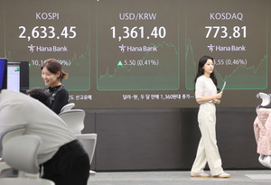 16일 장초반 코스피 2600대 출발…美증시 하락 영향인듯