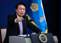 [尹기자회견] 명태균 통화 녹음 공개에 