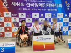 건보 대구수성지사 유서빈 주임, 수영 3관왕 신화 쓰다