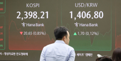 코스피 반등 성공하며 2400선 회복...코스닥도 낙폭 줄이며 반등