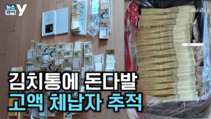 [뉴스와이]세금 낼 돈은 없다면서, 김치통에 2억 원