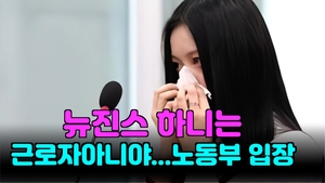 [뉴스와이] 노동부, 뉴진스 하니는 근로자 아니야...