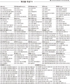 12월4일(수) TV 편성표
