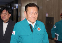 이상민 행안부 장관, 사임 표명…