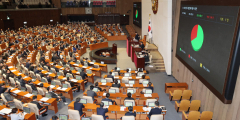 헌정 최초 삭감 예산안 야당 주도로 국회 본회의 통과