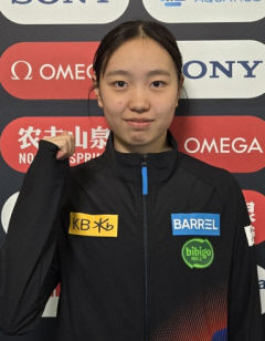 박시은, 쇼트코스 평영 100ｍ 한국新