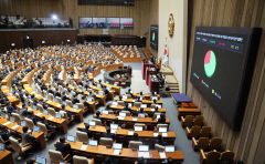 '내란 특검법' 국회 본회의 통과…與 5명 찬성표