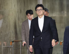 한동훈 탄핵 표결 앞두고 