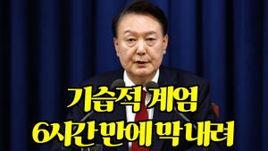 [영상 뉴스]기습적 계엄, 6시간 만에 막 내리다