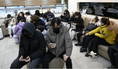 병원마다 청소년 독감환자 북적