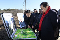 홍준표 대구시장, 대구경북신공항 건설 사업 점검
