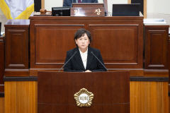이지연구미시의원 5분 발언, 구미시 노동자 보호 정책 제안