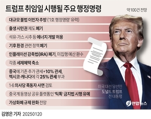 트럼프 “북한과 김정은은 핵보유세력”