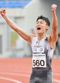 대구시청 육상 트랙 김주호 `韓 육상의 미래` 亞선수권 신기록 향해 달린다