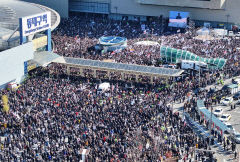 '역대급' 동대구역 집회에 국민의힘 '띄우기' 나섰나…일부 자성론도