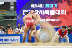 전국 씨름꾼 1500명 문경 모래판 달군다