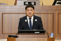 장삼규 예천군의원, 5분 발언 통해 