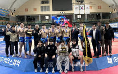 문경시청씨름단, 전국장사대회 3연패