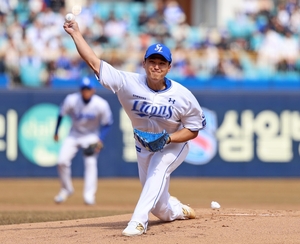 ‘삼원태 첫 선’ 삼성 최원태 시범경기 3이닝 1실점