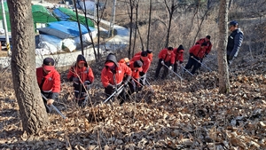 문경시 ‘산불 진화훈련’ 실시